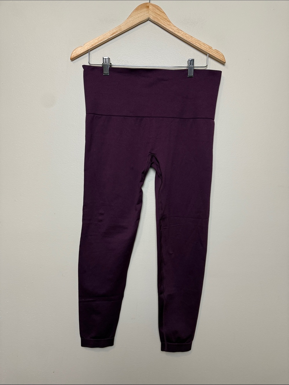 Knix  High-Waist Leggings in Deep Plum size XL